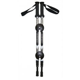 Bastons de trekking amb PUNY FOAM, plata Bastons de trekking amb PUNY FOAM, plata