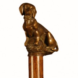 TECKEL CON BOLA, de bronce macizo TECKEL CON BOLA, de bronce macizo