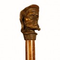SAILOR WITH PIPE, solid bronze