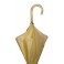 Paraguas de novia con puño de metacrilato perla y tela de color crema