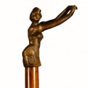 SWIMMER GIRL, solid bronze