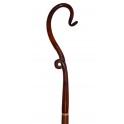 Calçador corba metacrilat conxa, pal d'alzina, pala conxa, 77cm llarg