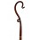 Calçador corba metacrilat conxa, pal d'alzina, pala conxa, 77cm llarg