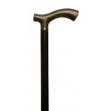 Graphite aluminium handle, black beechwood