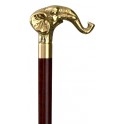 Duck brass handle, collapsible cane