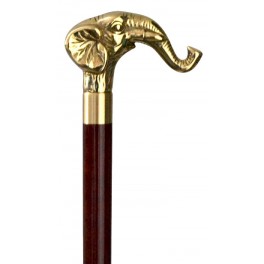 Duck brass handle, collapsible cane