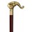 Duck brass handle, collapsible cane