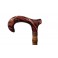 Brown methacrylate handle. bamboo