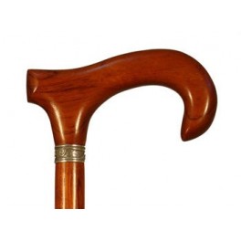 Handle and shaft of bubinga with silver ring