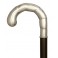 Segmented smooth crook, silver 925