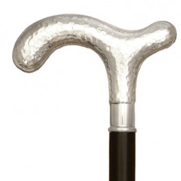 Martelé handle, S shape, silver 925