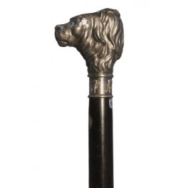 Silver lion handle, 925