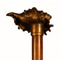 MARINE CONCH, solid bronze
