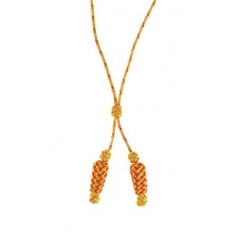 Cordón de seda para Almirante, oro y rojo Cordón de seda para Almirante, oro y rojo
