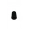 Conical rubber end