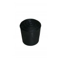Rubber end 18 mm