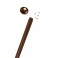 Cane with dices of bone, stamina wood