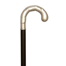 Segmented smooth crook, silver 925