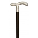 Flower handle, T shape, silver 925